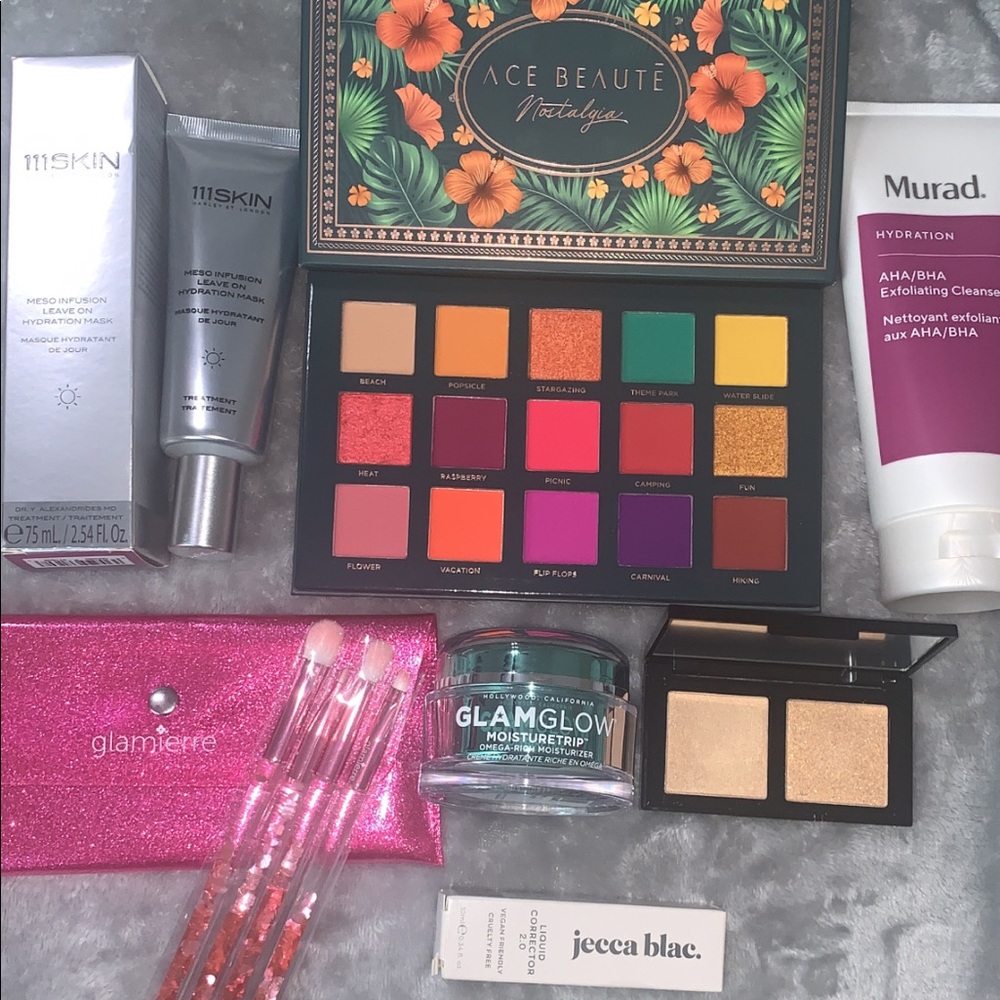 Makeup and skincare bundle